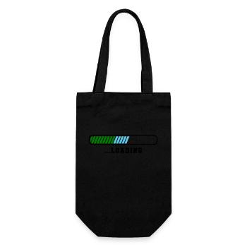 Loading - Gift Bag for Bottles - black - Front