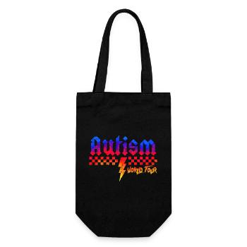 Sensibilisation à l’autisme différent différent mieux - Sac à bouteille - noir - Devant