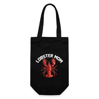Lobster Mom 2 - Geschenkbeutel für Flaschen - Schwarz - Vorne