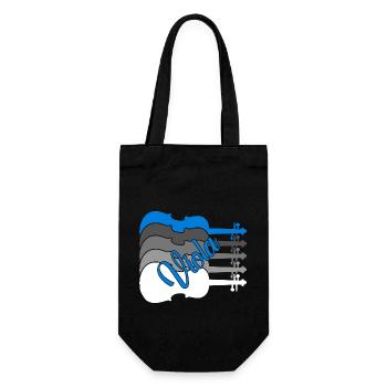 Awesome Viola - Gift Bag for Bottles - black - Front