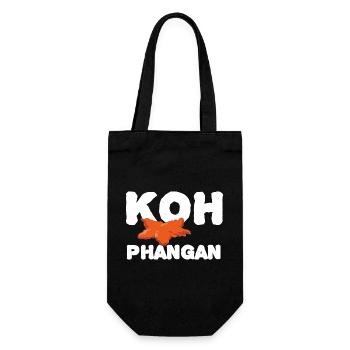 Texte de Koh Phangan - Sac à bouteille - noir - Devant