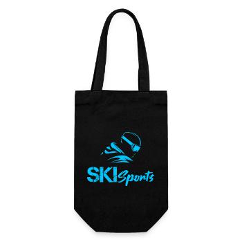 Ski sports - Gift Bag for Bottles - black - Front