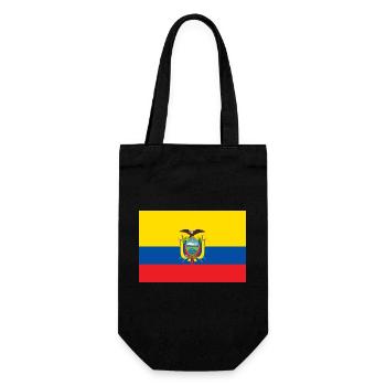 Équateur - Sac à bouteille - noir - Devant