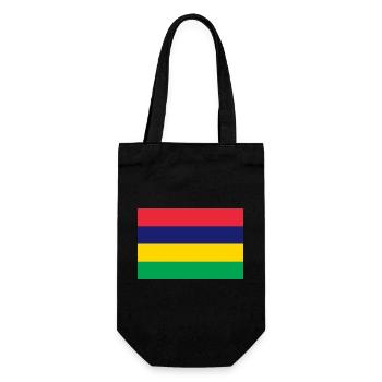 Mauritius - Gift Bag for Bottles - black - Front