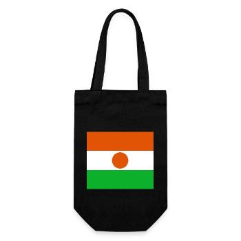 Niger - Gift Bag for Bottles - black - Front