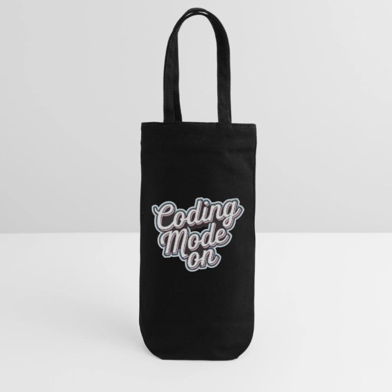 Coding Mode On 16 Geschenkbeutel für Flaschen