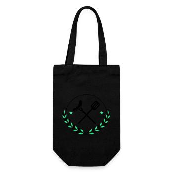 Grilling cutlery Grilling - Gift Bag for Bottles - black - Front