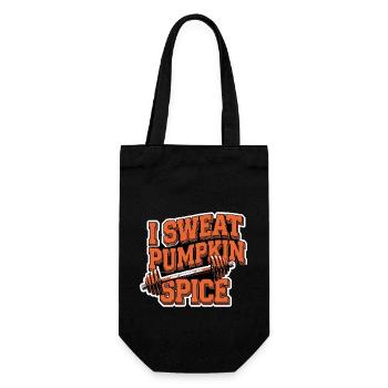 I Sweat Pumpkin Spice 5 - Geschenkbeutel für Flaschen - Schwarz - Vorne