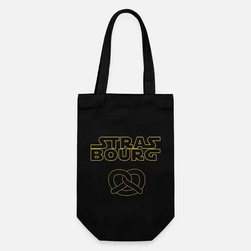 Strasbourg - Sac à bouteille - noir