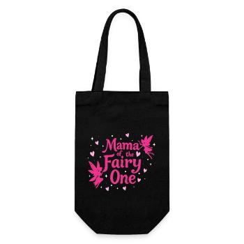 Maman de la fée Une - Sac à bouteille - noir - Devant