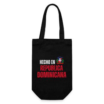 Made in the Dominican Republic - Gift Bag for Bottles - black - Front