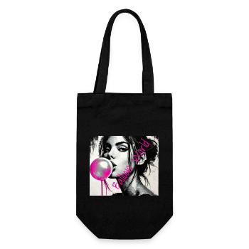 Balloon World - Gift Bag for Bottles - black - Front