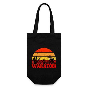 Dive in Wakatobi Indonesia - Gift Bag for Bottles - black - Front