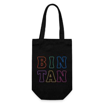 Bintan Indonesia - Gift Bag for Bottles - black - Front