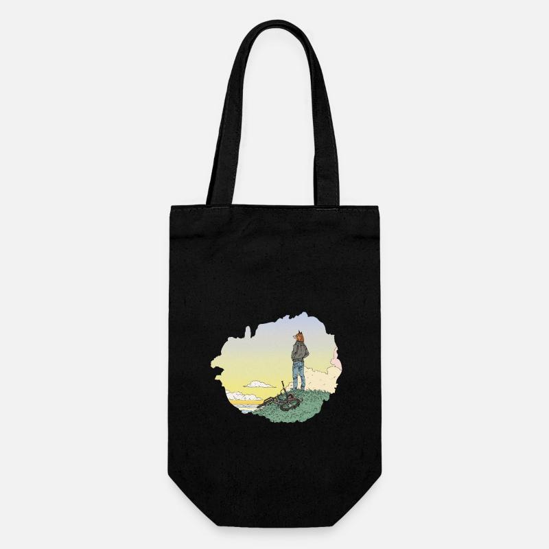 Le jeune Renard - Sac à bouteille - noir