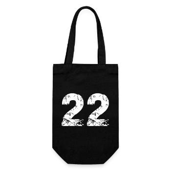 22 - Gift Bag for Bottles - black - Front