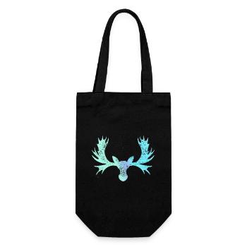 Elk - Gift Bag for Bottles - black - Front