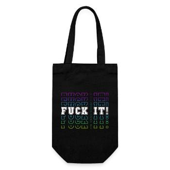 MERDE! -> Réflexions finales avant toute décision - Sac à bouteille - noir - Devant
