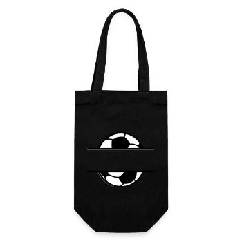 Fußball Soccer - Gift Bag for Bottles - black - Front