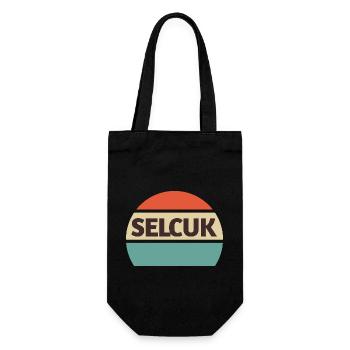 Selcuk Adventure vacation Turkish - Geschenkbeutel für Flaschen - Schwarz - Vorne