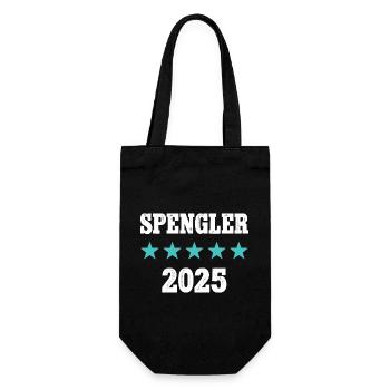 Spengler 2025 Ausbildung Prüfung Meister Azubi - Geschenkbeutel für Flaschen - Schwarz - Vorne