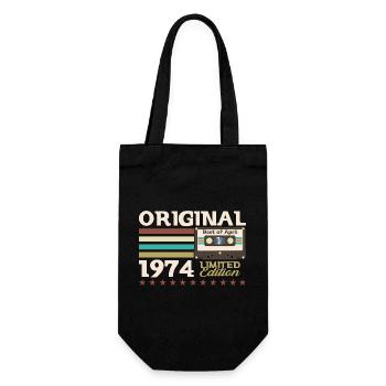 51ème Anniversaire Original Avril Millésime 1974 - Sac à bouteille - noir - Devant