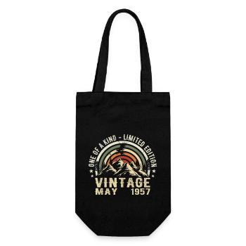 May 1957 - May 1957 - Gift Bag for Bottles - black - Front
