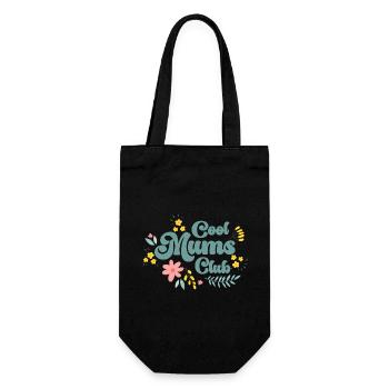 Design Club des mamans cool - Sac à bouteille - noir - Devant