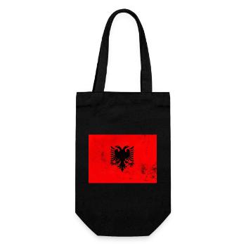 Flag of Argentina – Symbol of Pride and Freedom - Gift Bag for Bottles - black - Front