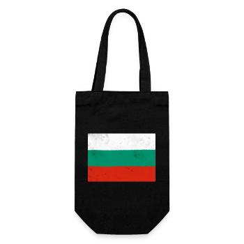 Drapeau de la Bulgarie - Sac à bouteille - noir - Devant