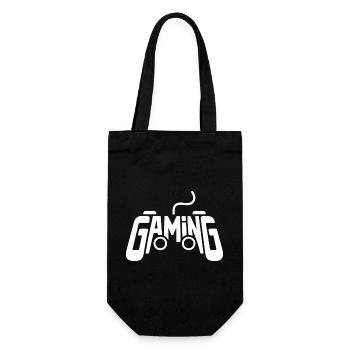 Gaming Controller Gamer Videospiel Controller - Geschenkbeutel für Flaschen - Schwarz - Vorne