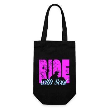 For Bikers - RideWithSoul - Gift Bag for Bottles - black - Front