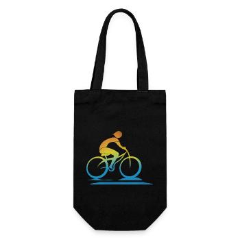 Cyclist - Gift Bag for Bottles - black - Front