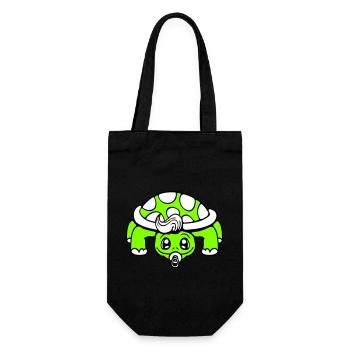 Turtle Baby Pacifier Small Child Toddler - Gift Bag for Bottles - black - Front