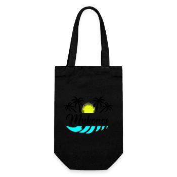 Mykonos - Gift Bag for Bottles - black - Front