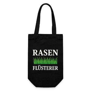 Lawn Whisperer drôle de jardinier disant - Sac à bouteille - noir - Devant