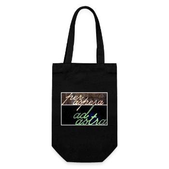 Per Aspera Ad Astra - Sac à bouteille - noir - Devant