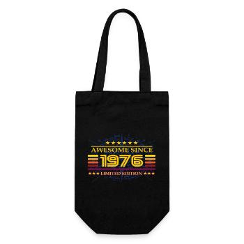 Awesome since 1976 Limited Edition - Gift Bag for Bottles - black - Front