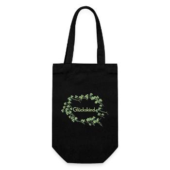 Lucky Child - Gift Bag for Bottles - black - Front