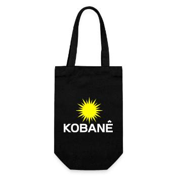 Koabne - Geschenkbeutel für Flaschen - Schwarz - Vorne