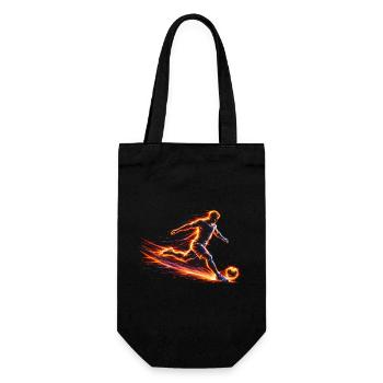 Football Player Energy Sport Design - Sac à bouteille - noir - Devant