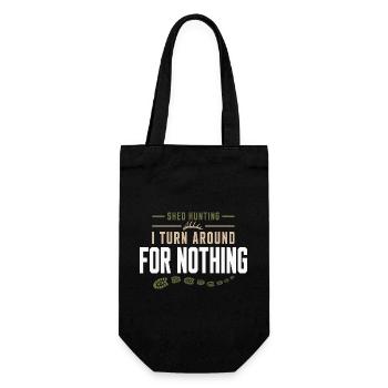 Scale-hunting-scale-hunter-antler-hunting-whitetail - Gift Bag for Bottles - black - Front