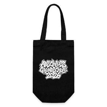 Elementary School Graduation 2026 Graffiti - Gift Bag for Bottles - black - Front