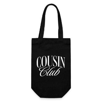 Cousin Club - Geschenkbeutel für Flaschen - Schwarz - Vorne