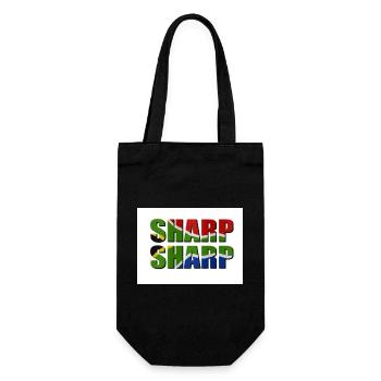 Sharp sharp  - Gift Bag for Bottles - black - Front