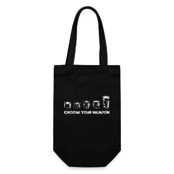 Choose Your Weapon - Gift Bag for Bottles - black - Front