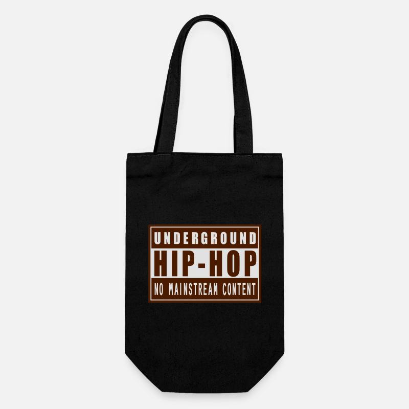 Underground hip-hop old school - Sac à bouteille - noir