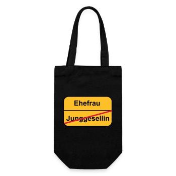 Hen night - Gift Bag for Bottles - black - Front