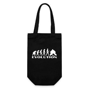 Evolution Ice Hockey Ice Hockey Ice Hockey Gift Idea - Gift Bag for Bottles - black - Front