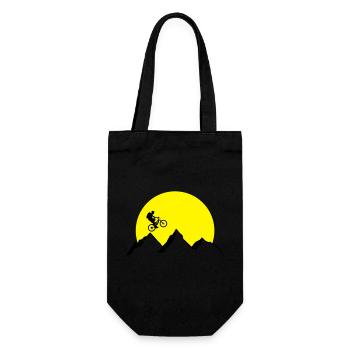 Mountain Carts - Gift Bag for Bottles - black - Front